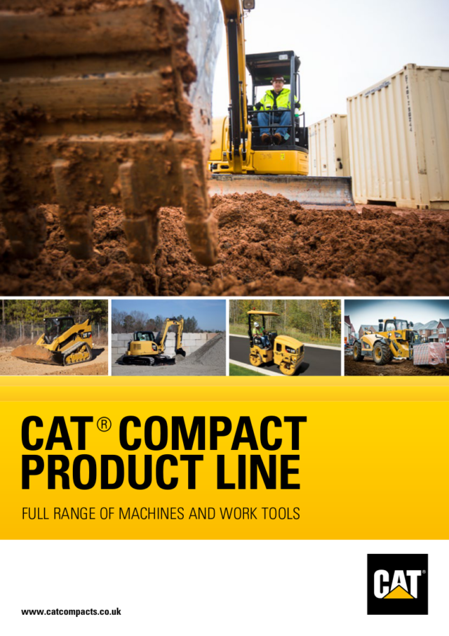 New CAT Compact Product Lineup Brochure