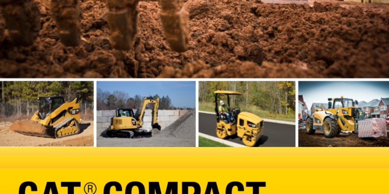 cat compact product line new brochure New CAT Compact Product Lineup Brochure