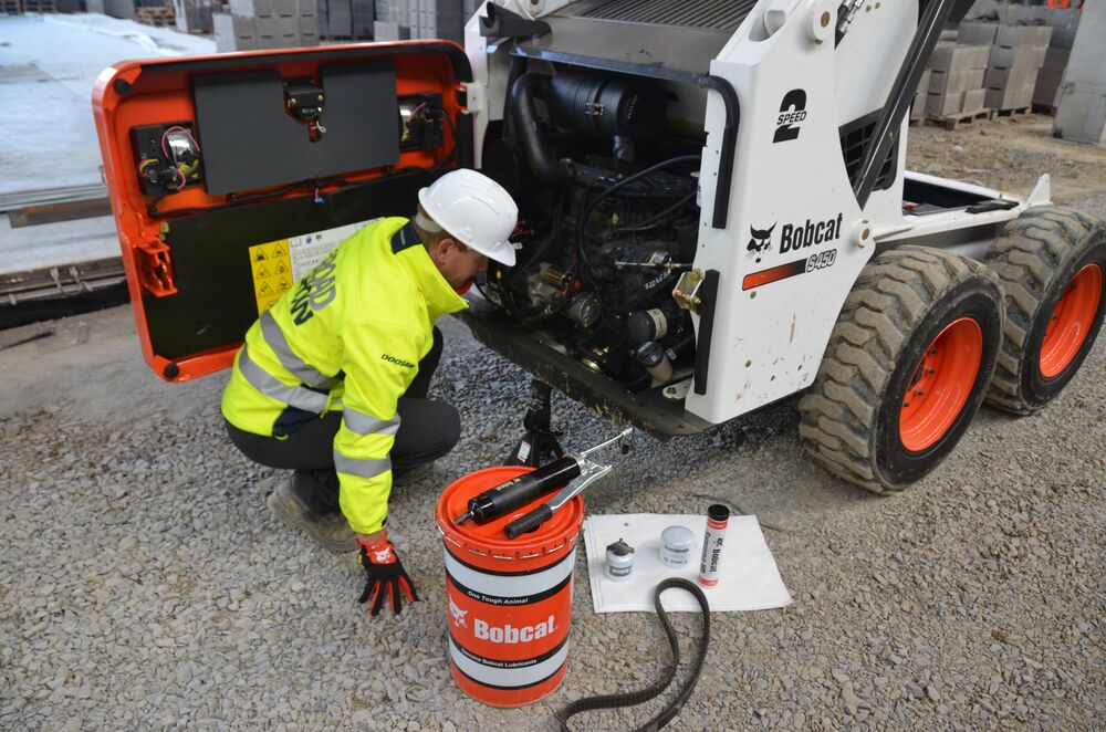 bobcat belt install