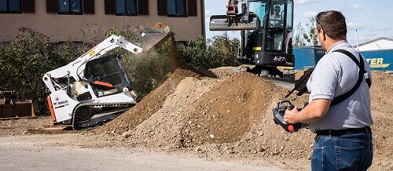 bobcat remote controlled excavators