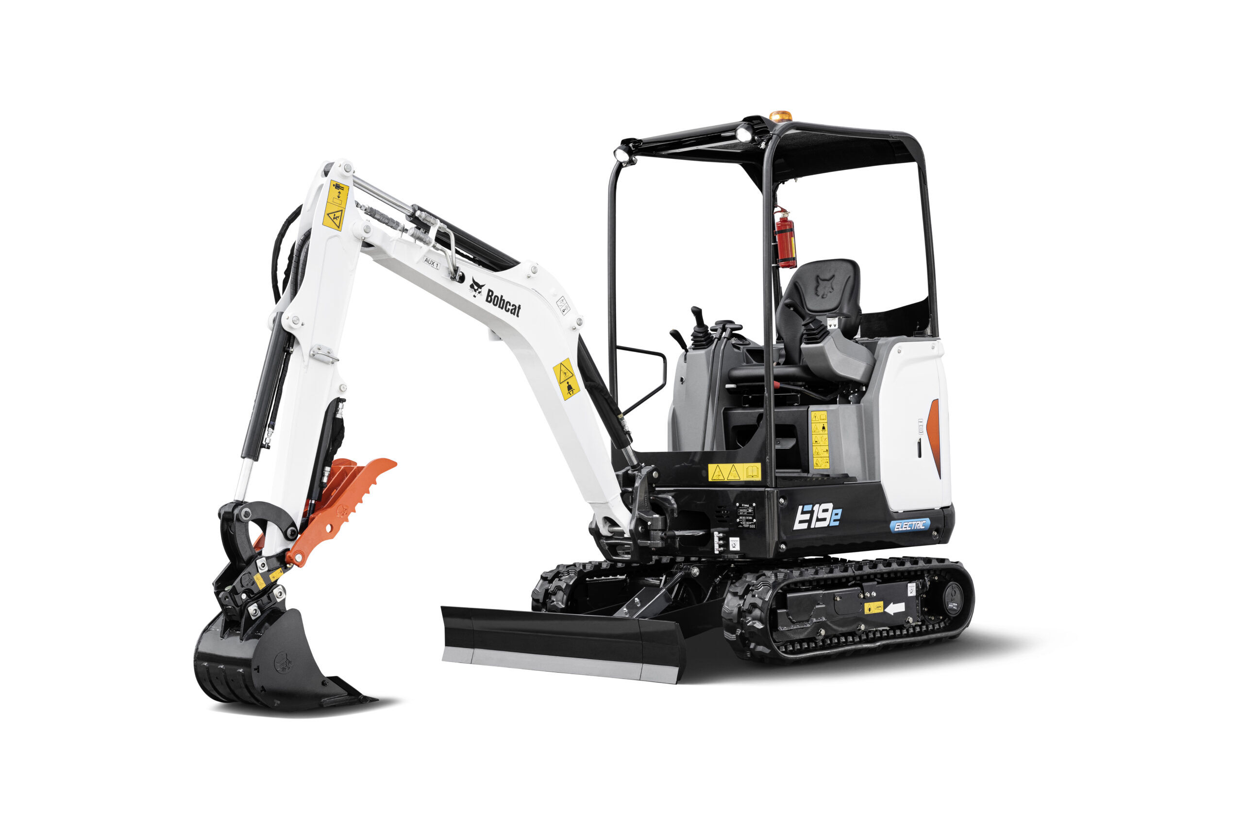 Bobcat E19e - Compact Electric Excavator - Versatile Equipment