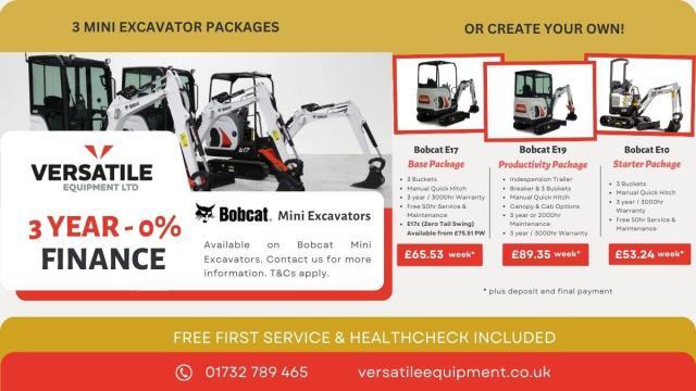 Mini Excavator Packages Mini Excavator Packages