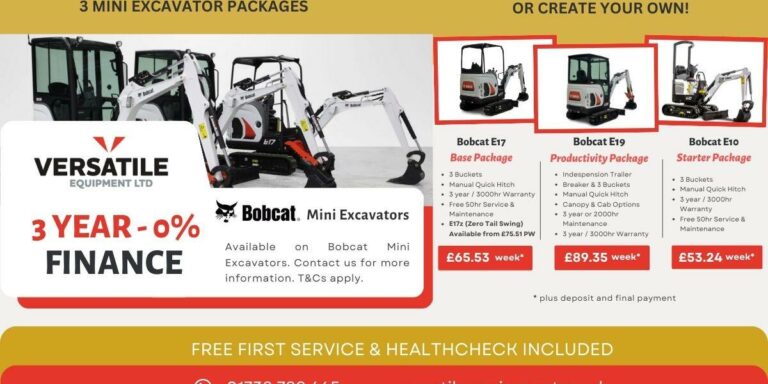 Mini Excavator Packages Mini Excavator Packages